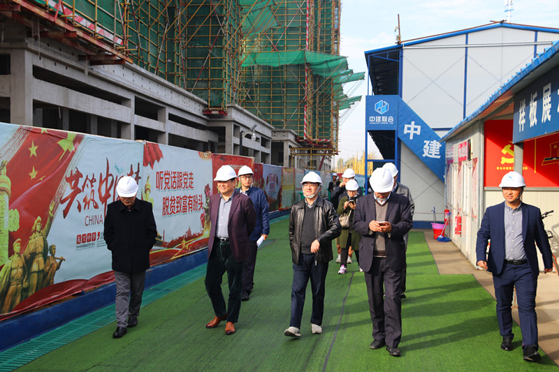 2018青島市重點工程勞動競賽暨“查保促”活動在中建聯(lián)合東郭莊項目開展(圖3)