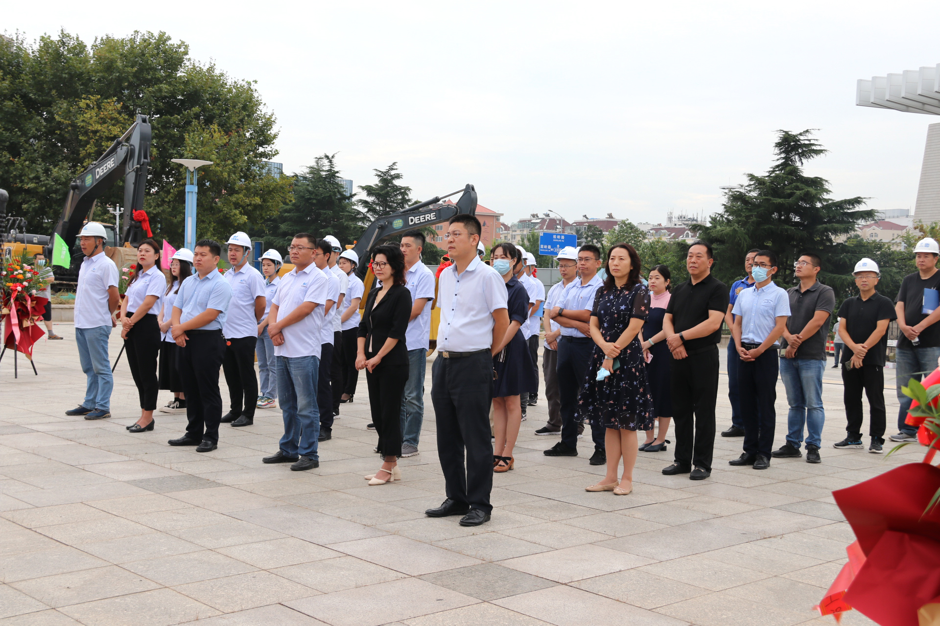 中建聯(lián)合|打造城市文化新空間，青島博物館擴建工程正式開工(圖5)